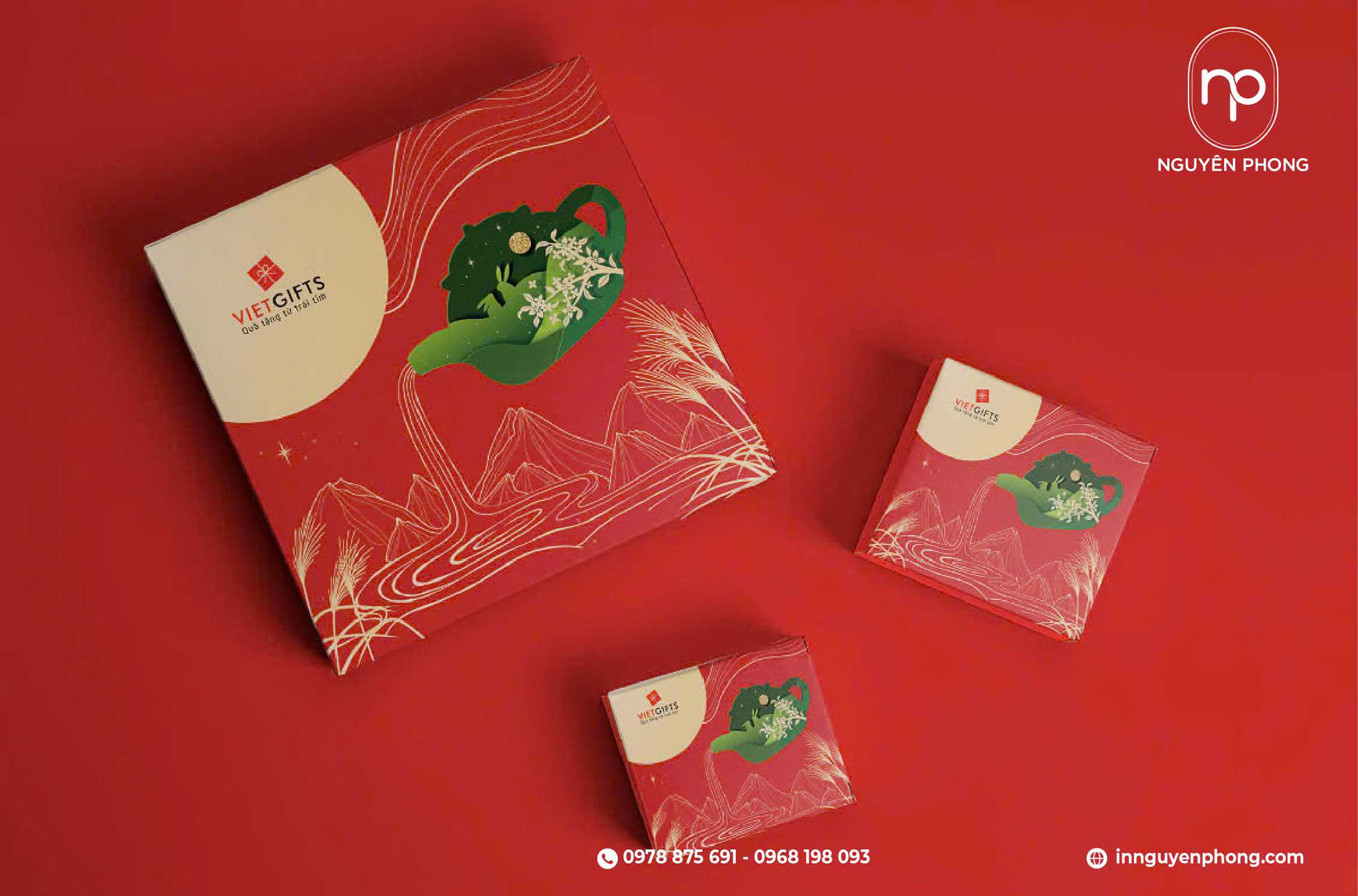 Mẫu thiết kế hộp bánh trung thu trong các dịp lễ